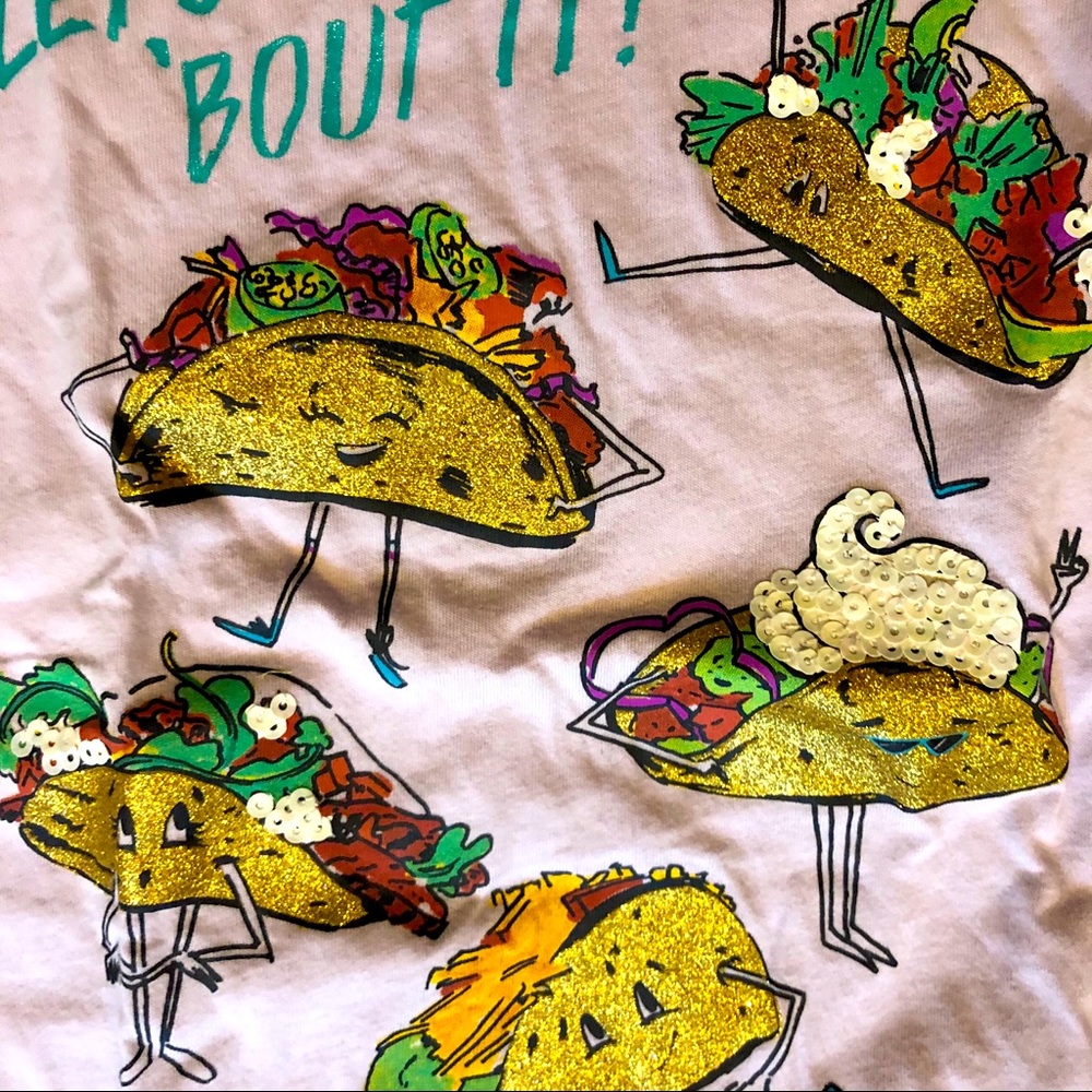 NWT Jcrew Let's Taco about it T shirt
